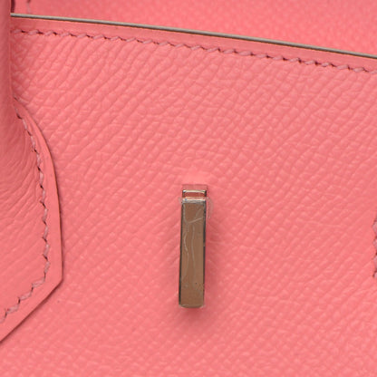 Hermes Epsom Birkin 25 Rose Confetti 17 of 26