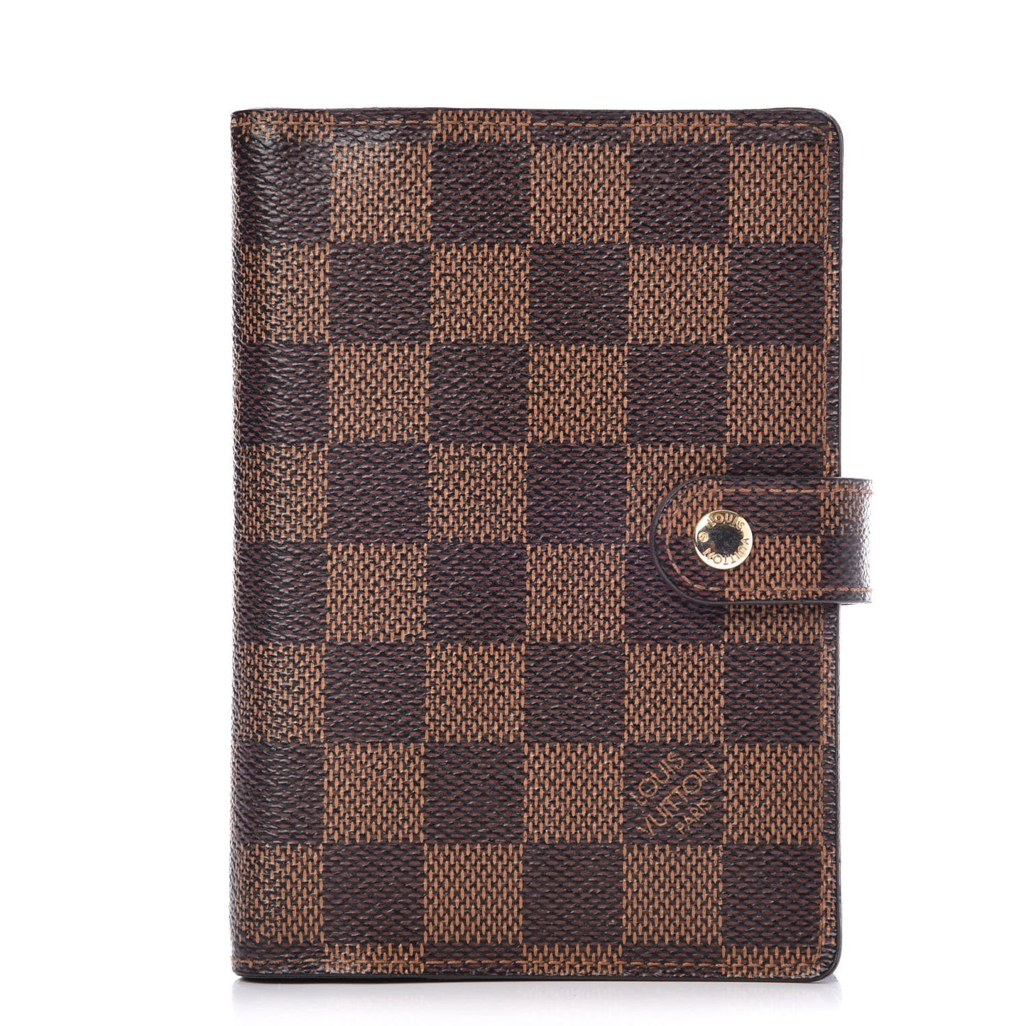 Damier Ebene Small Ring Agenda Cover