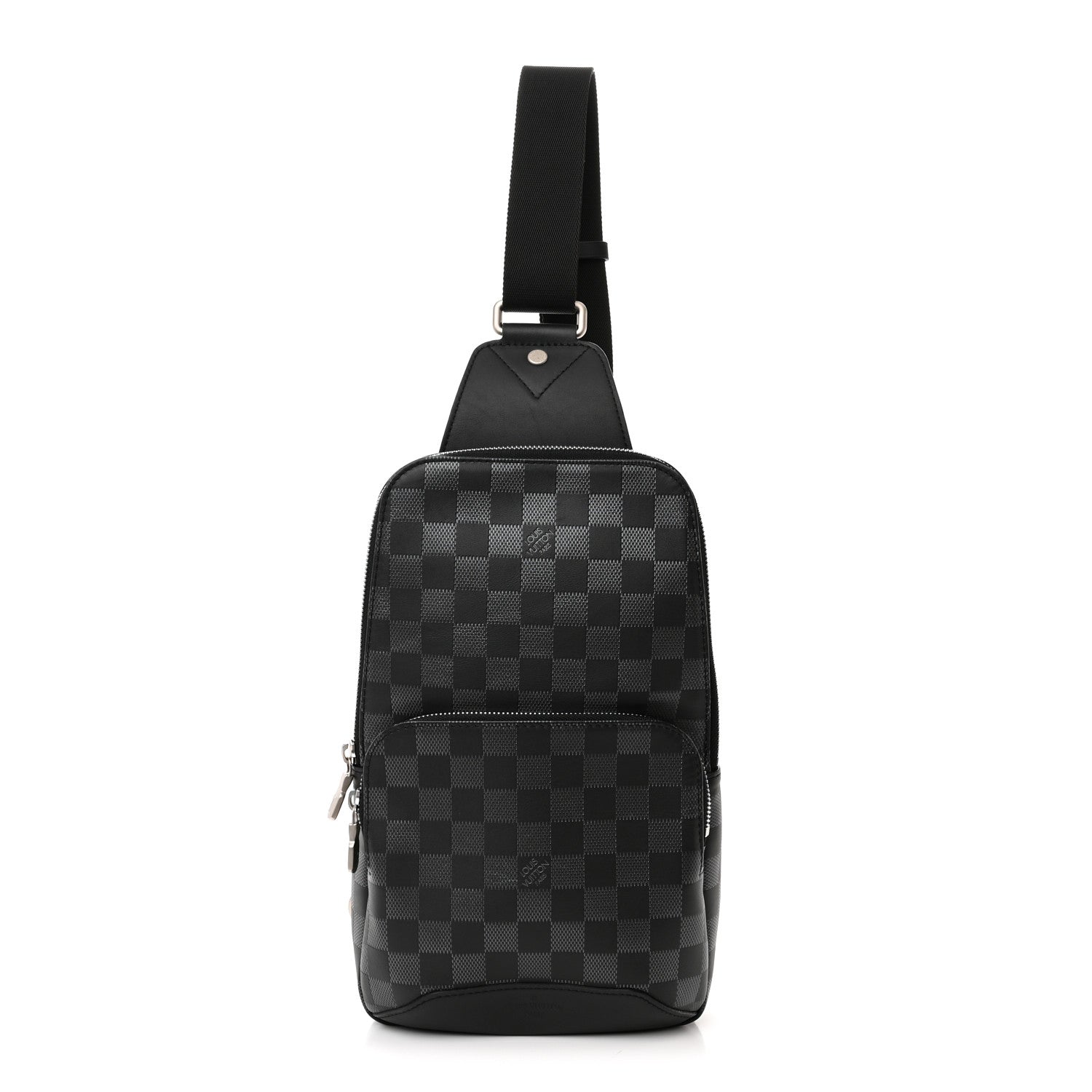 Louis Vuitton Damier Infini Avenue Sling Bag Onyx Silver 1 of 10