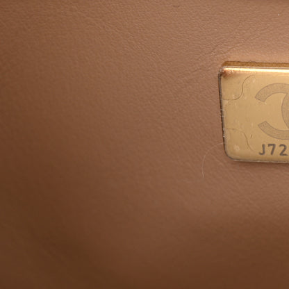 Chanel Lambskin Quilted Mini Pearl Crush Flap Dark Beige 7 of 11