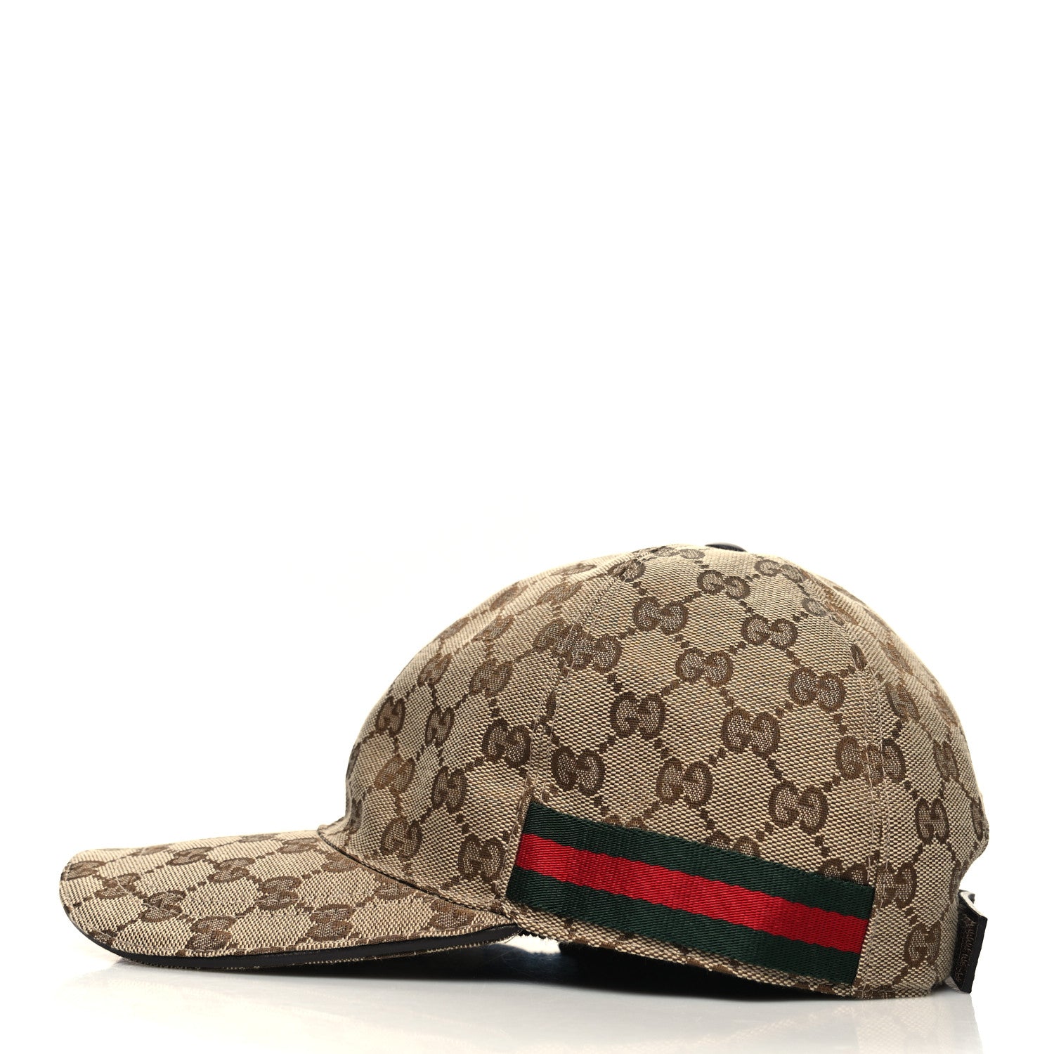 Gucci Monogram Web Baseball Hat M Beige Cocoa 6 of 9