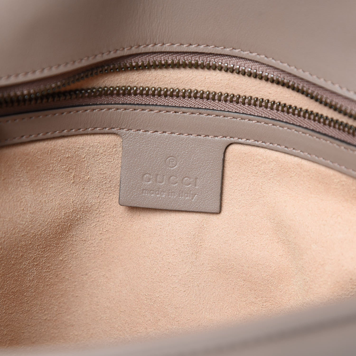 Gucci Calfskin Matelasse Medium GG Marmont Shoulder Bag Porcelain Rose 6 of 10