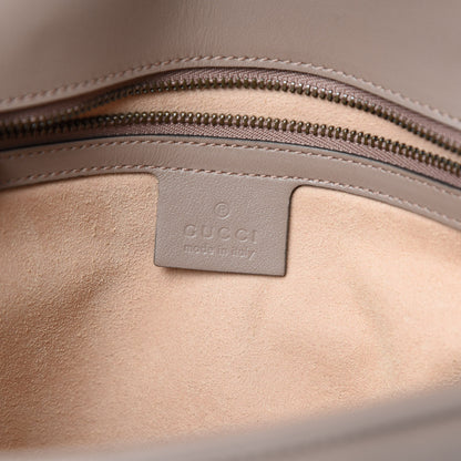 Gucci Calfskin Matelasse Medium GG Marmont Shoulder Bag Porcelain Rose 6 of 10