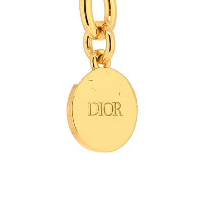 Christian Dior Metal Danseuse Etoile Chain Choker Necklace Gold 5 of 5