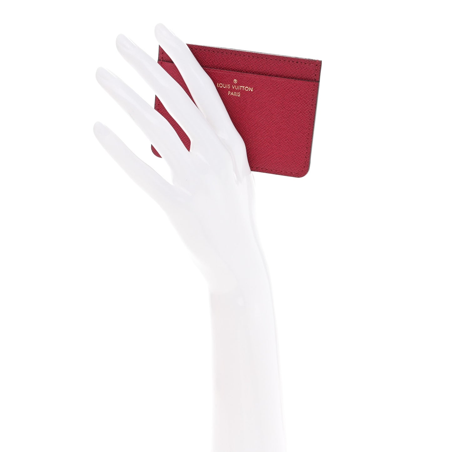 Calfskin Jeanne Wallet Card Holder Insert Fuchsia