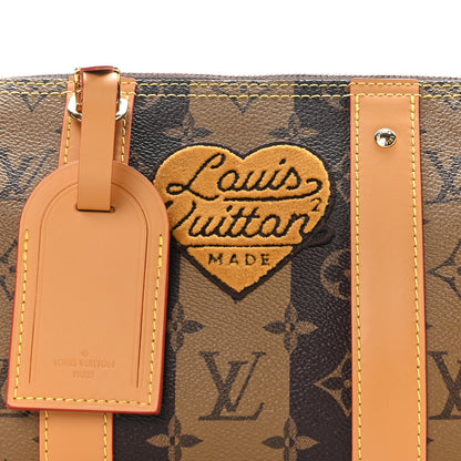 Louis Vuitton X NIGO Reverse Monogram Stripes City Keepall Bandouliere Brown 7 of 10