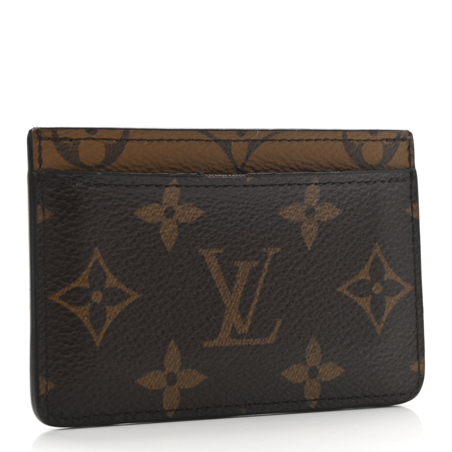 Reverse Monogram Card Holder