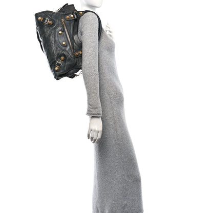 Balenciaga Agneau Giant 21 Gold Hardware City Anthracite 2 of 13