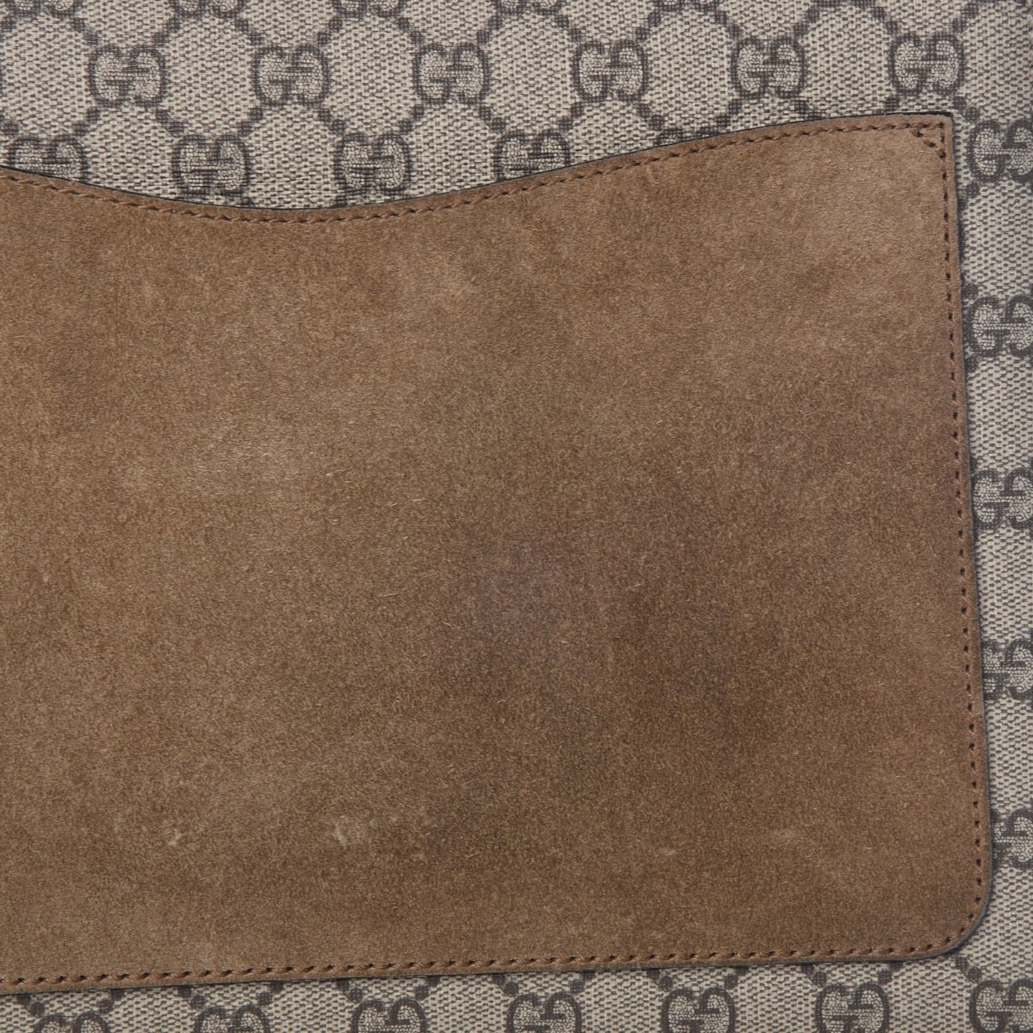 GG Supreme Monogram Medium Dionysus Shoulder Bag Taupe