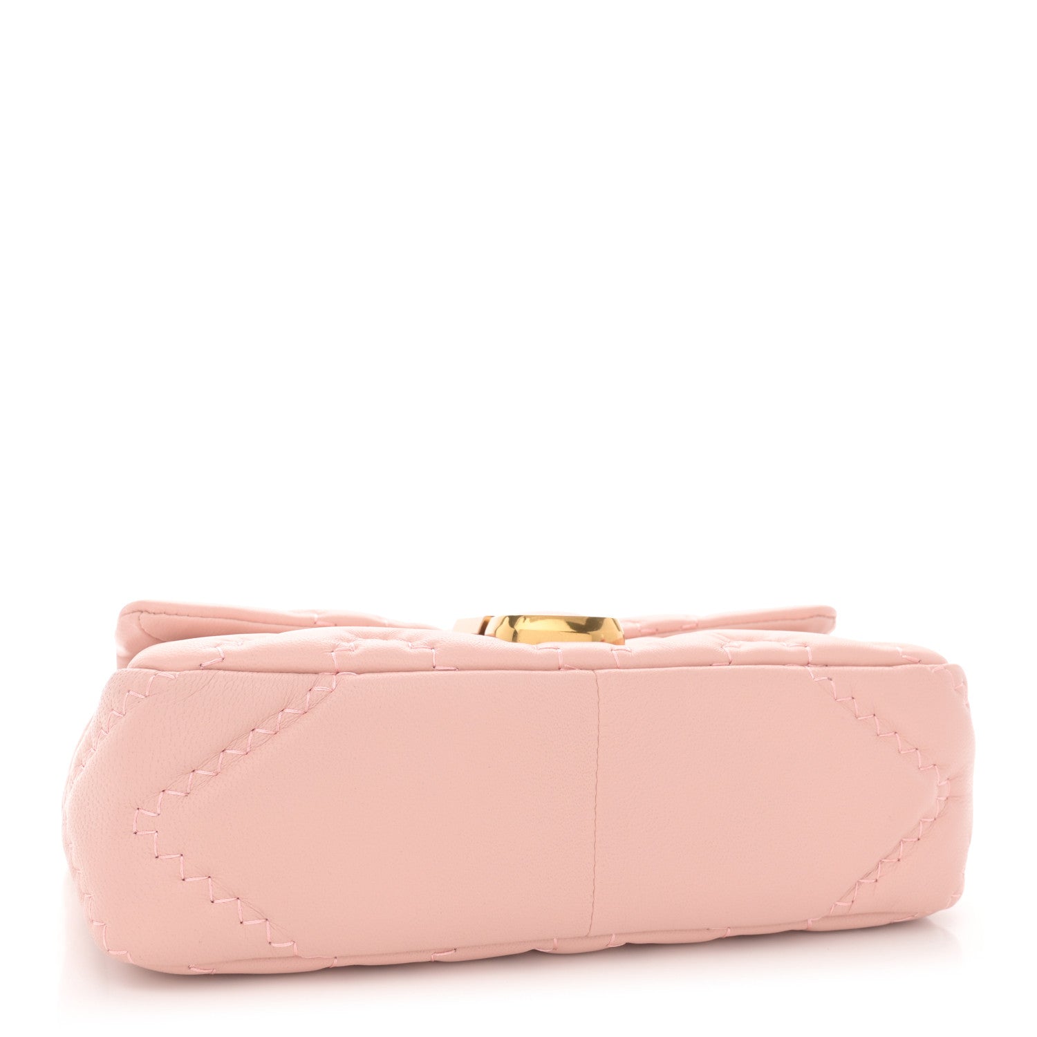 Marc Jacobs Lambskin Quilted J Marc Mini Shoulder Bag Rose 4 of 12