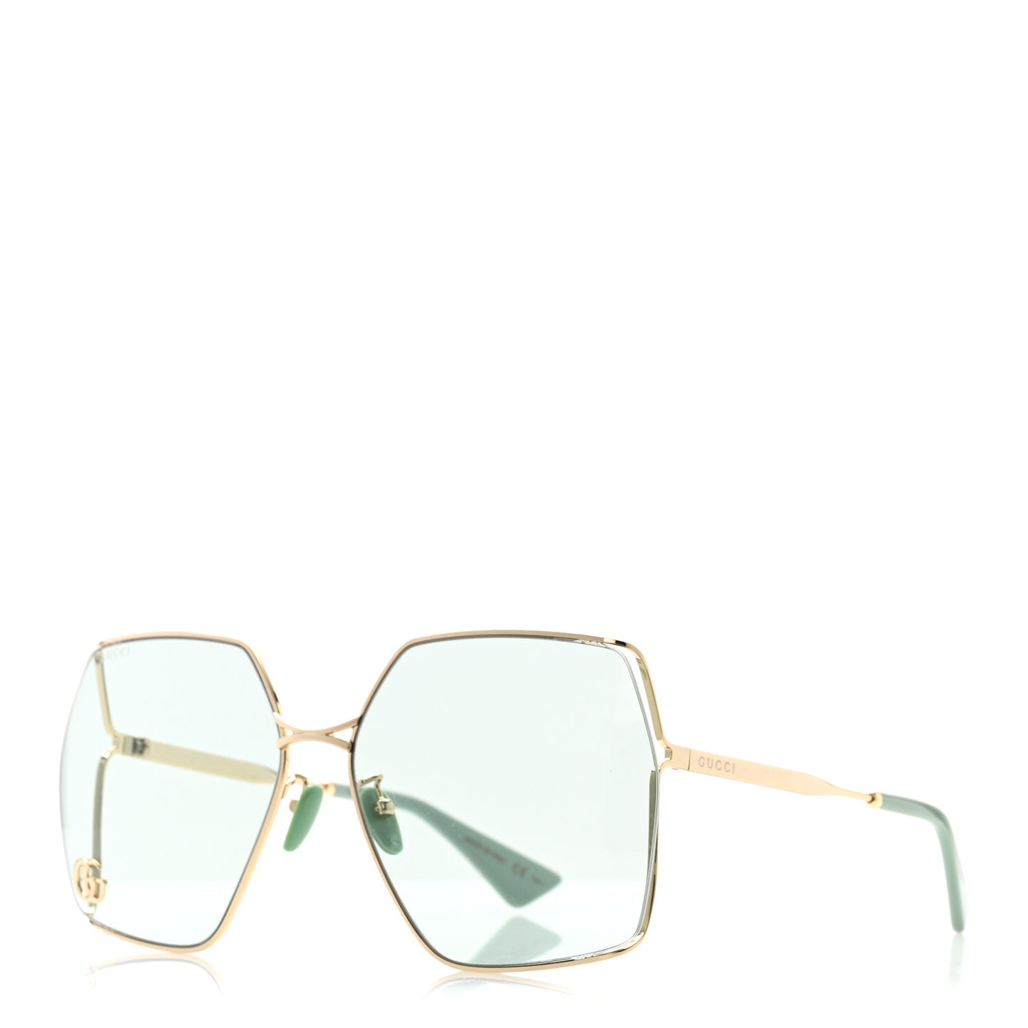 Metal Sunglasses GG0817S Green