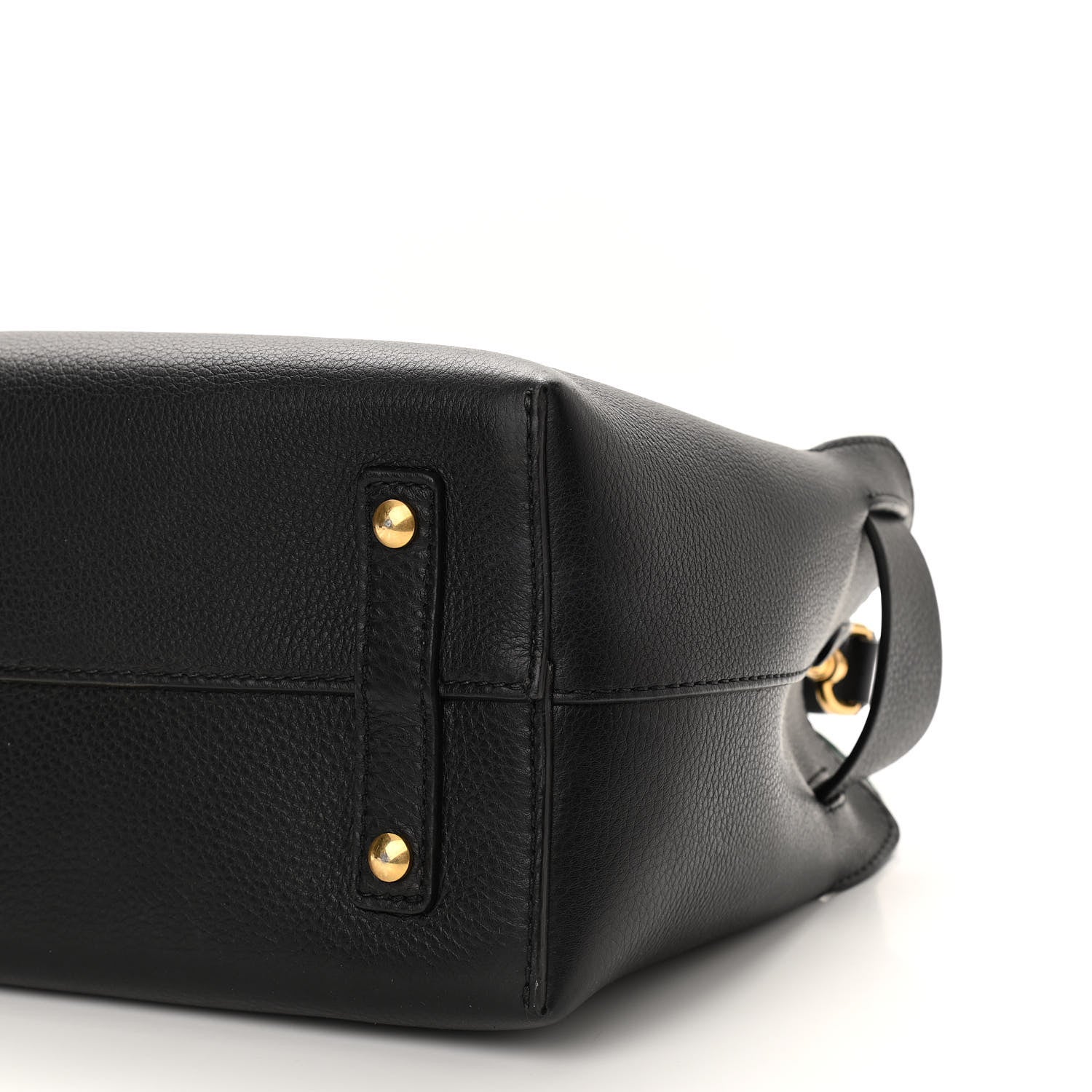 Burberry Soft Grain Calfskin Small Belt Bag Black 8 of 9