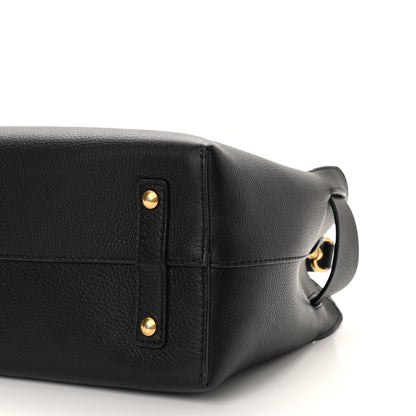 Burberry Soft Grain Calfskin Small Belt Bag Black 8 of 9