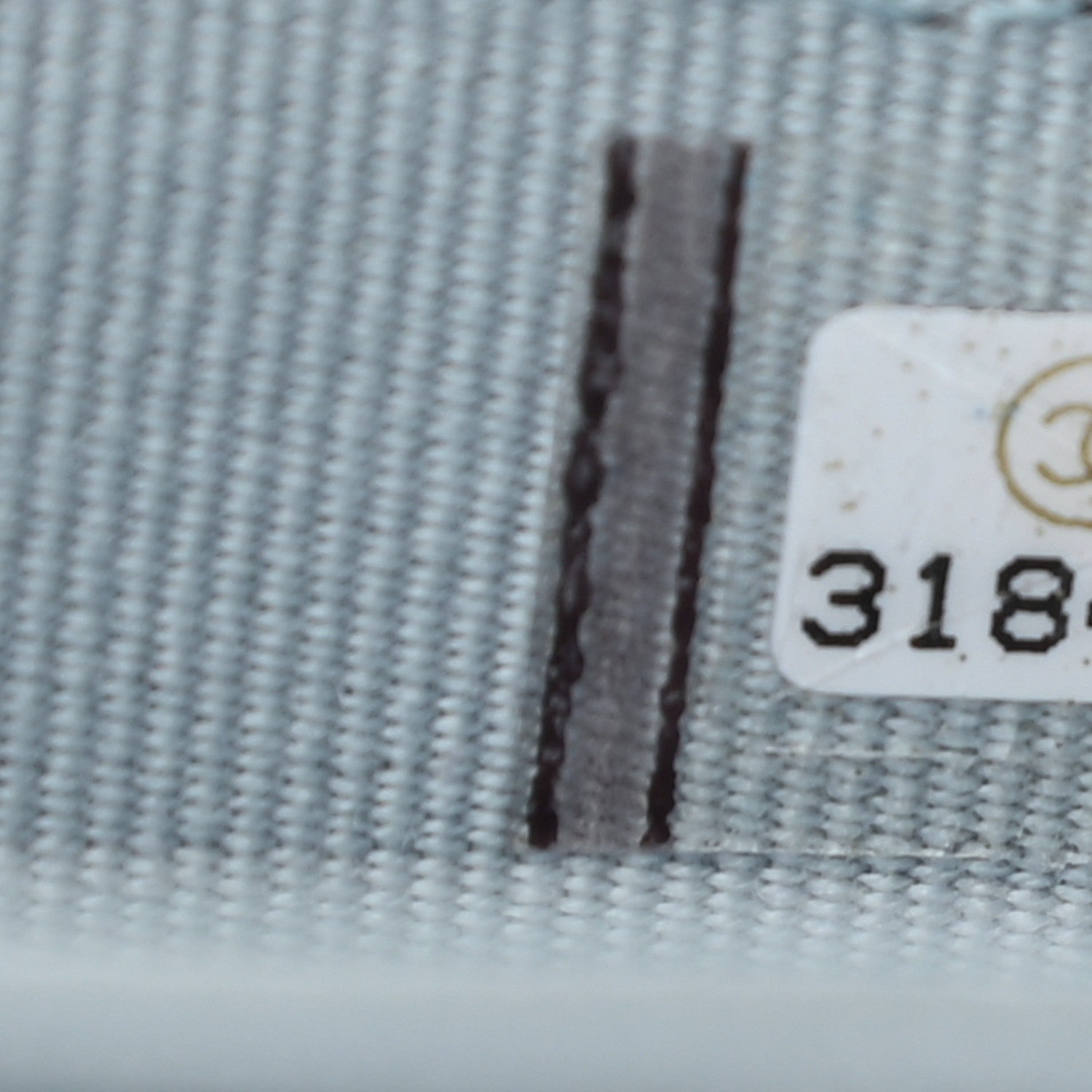 Chanel Caviar Quilted Flap Card Holder Wallet Light Blue 8 of 8