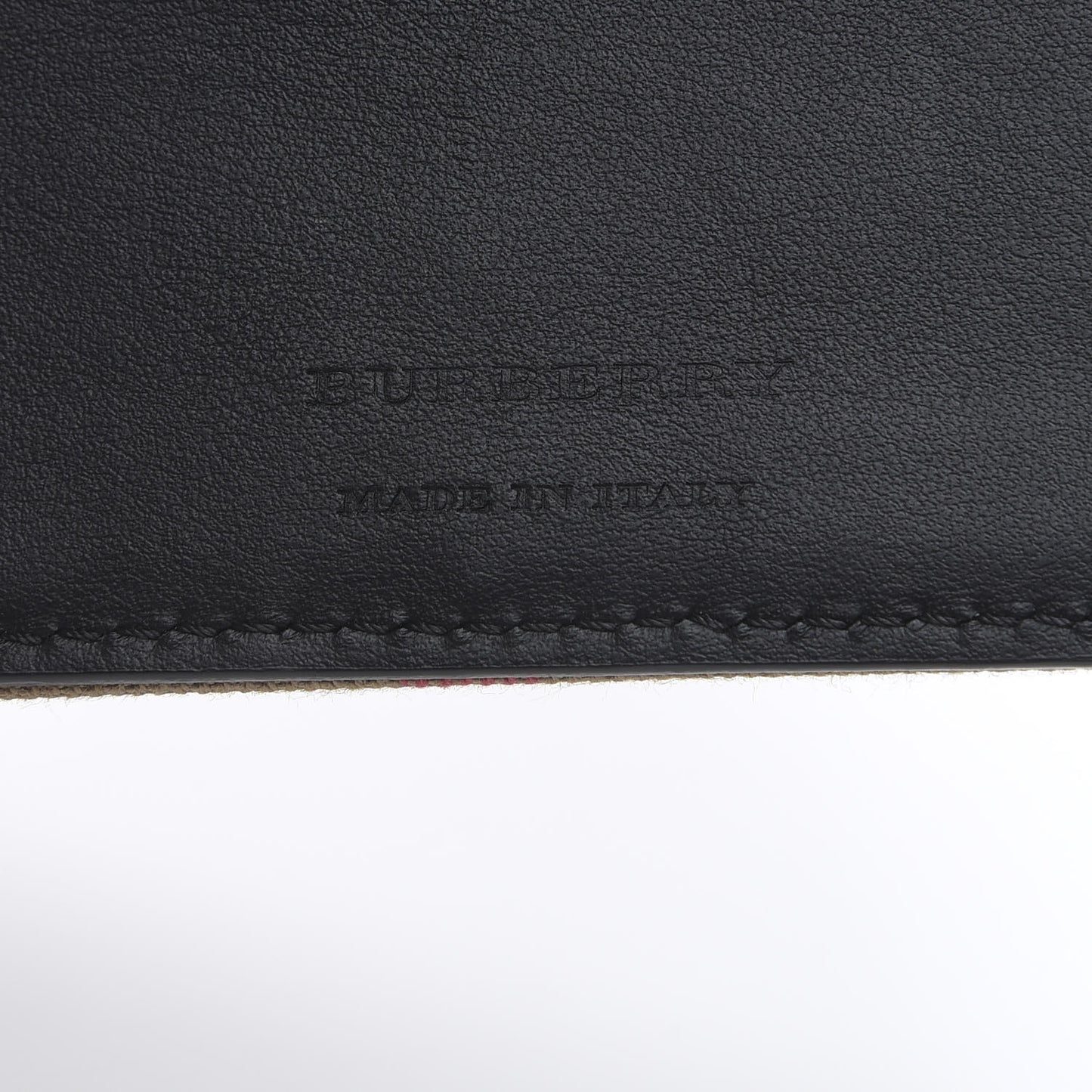 House Check Luna French Wallet Black