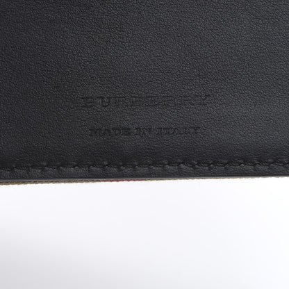 Burberry House Check Luna French Wallet Black 5 of 5
