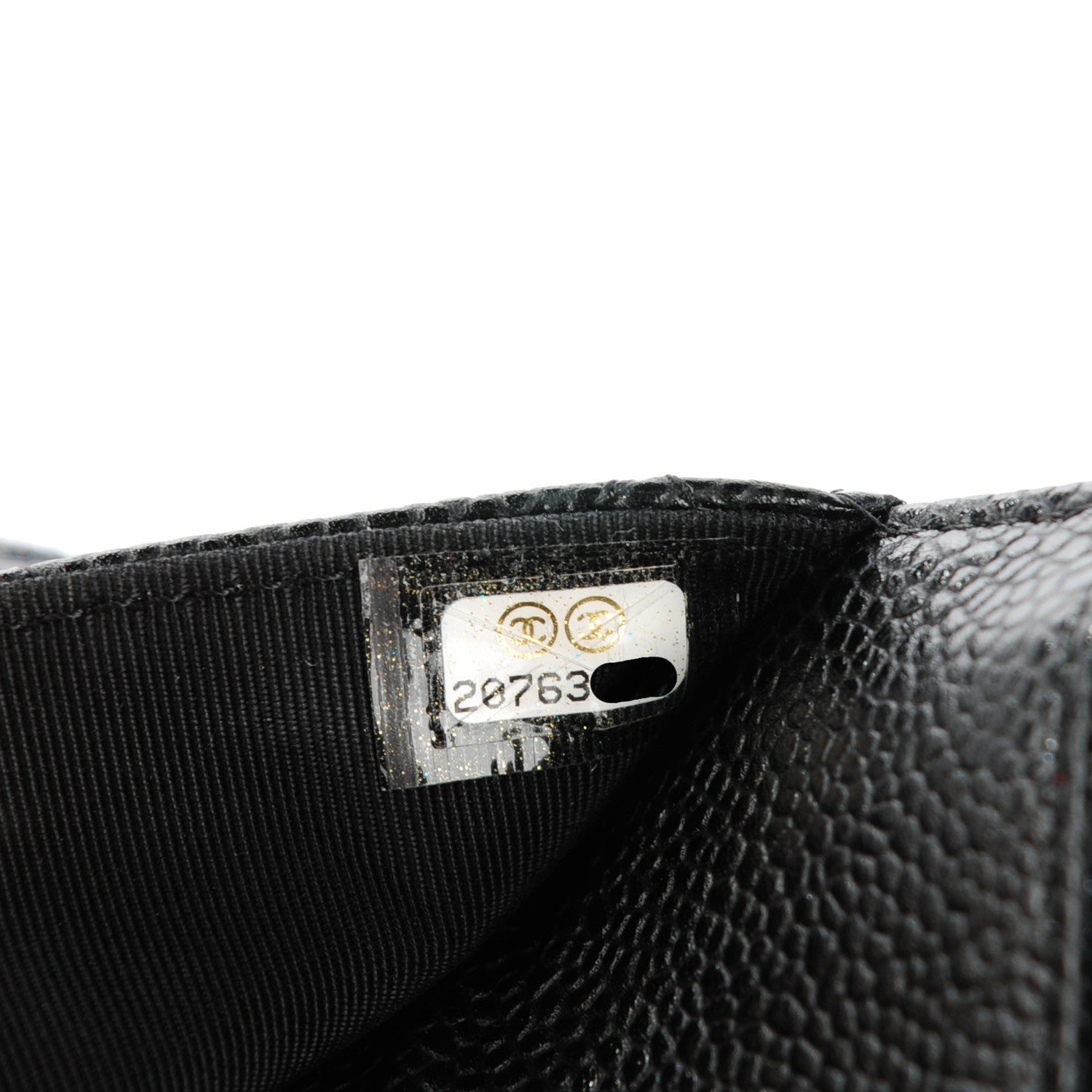 Chanel Caviar Quilted Wallet On Chain WOC Black 8 of 8