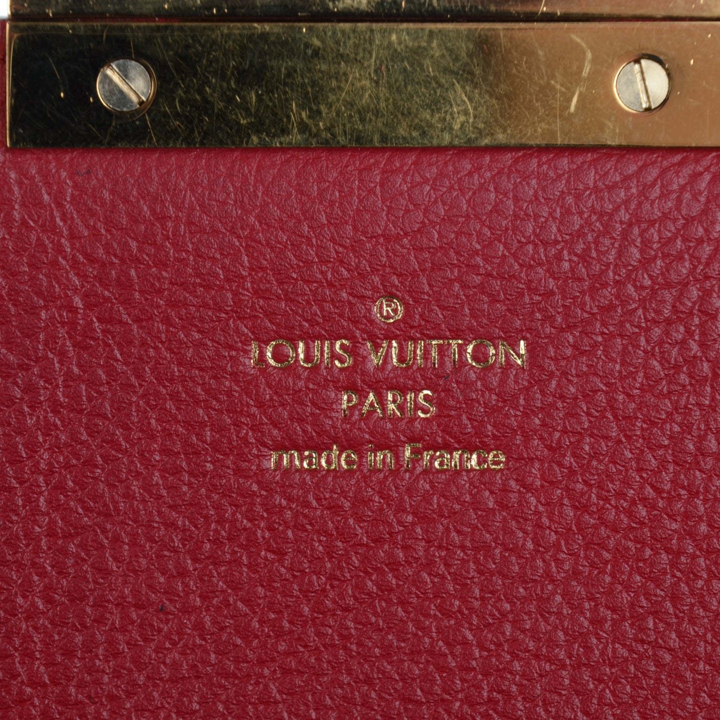 Monogram Olympe Rouge
