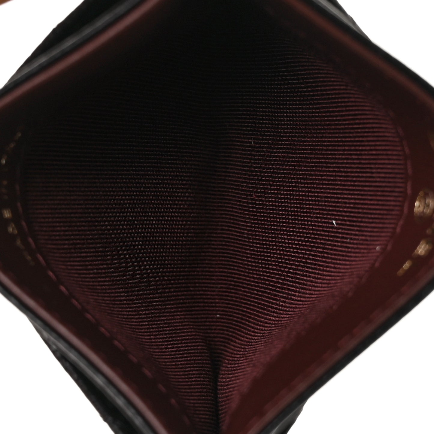 Caviar Quilted Card Holder Black