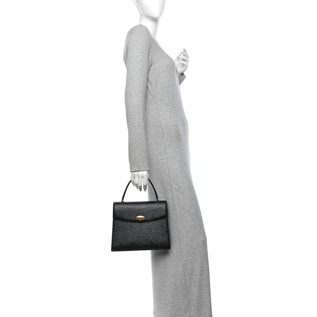 Louis Vuitton Epi Malesherbes Black 2 of 11