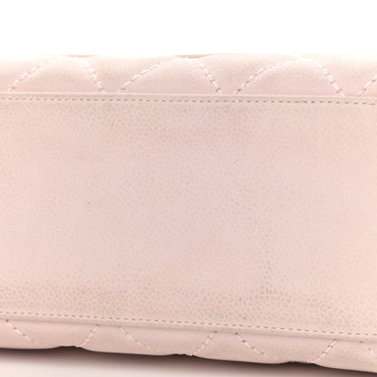 Chanel Caviar Quilted Small Bowler Tassel Pink 20 of 20