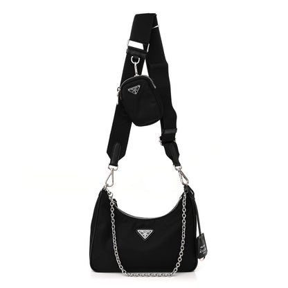 Prada Nylon Re-Edition 2005 Shoulder Bag Black 1 of 9