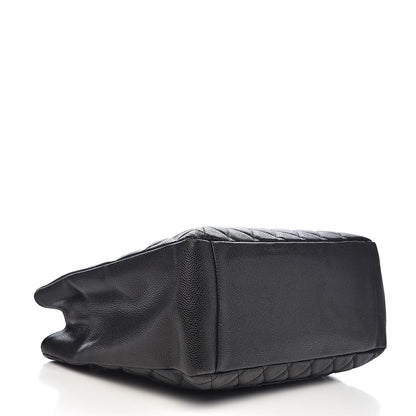 Chanel Caviar Quilted Grand Shopping Tote GST Black 4 of 11
