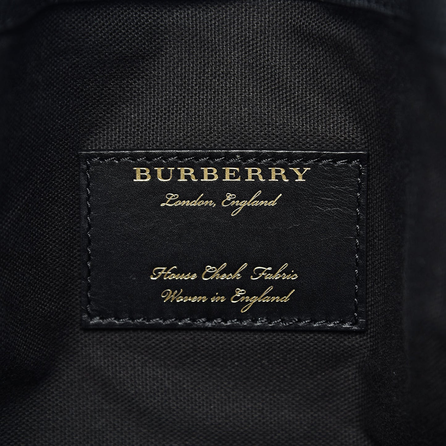 Derby Calfskin House Check Cornwall Hobo Black