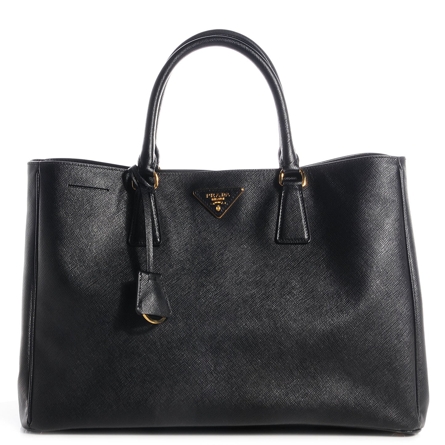 Saffiano Lux Large Tote Nero Black