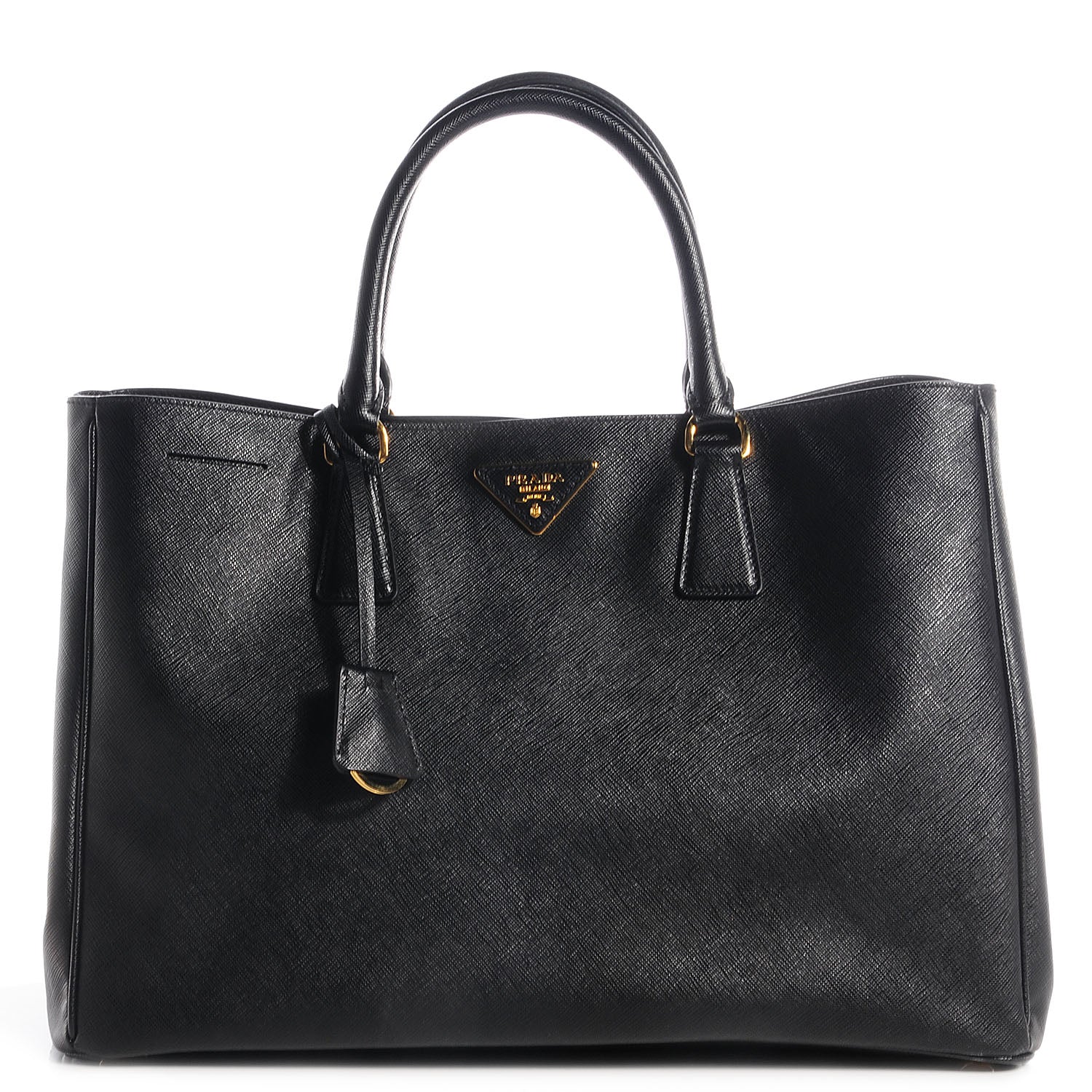 Prada Saffiano Lux Large Tote Nero Black 1 of 10