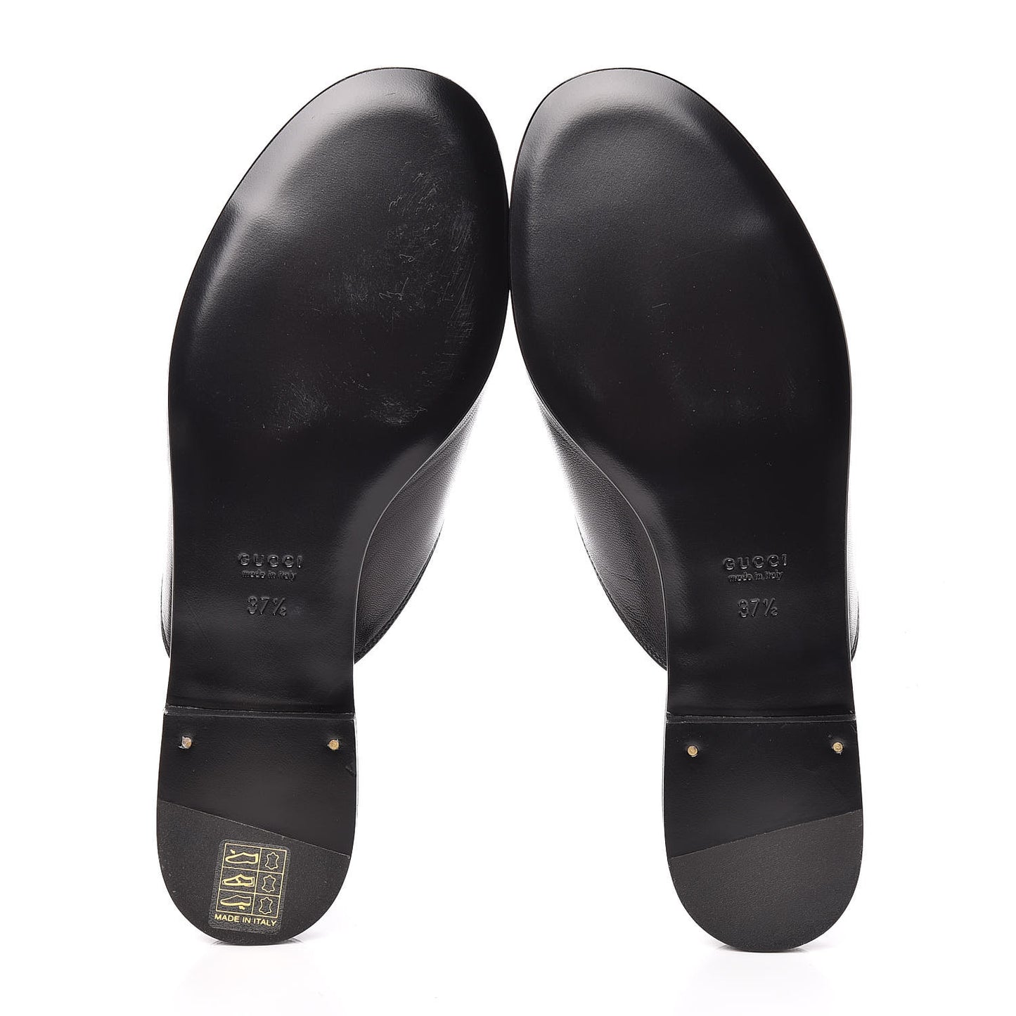 Malaga Kid Horsebit Slide Sandals 37.5 Black