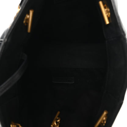 Saint Laurent Lambskin Small Jamie Shopping Tote Black 6 of 12