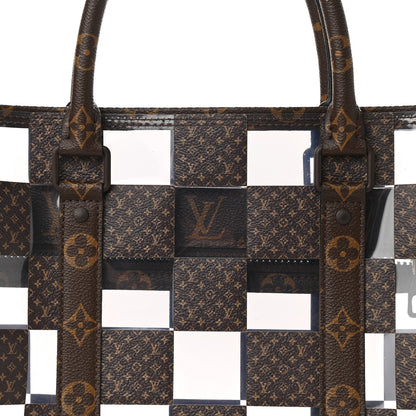 Louis Vuitton PVC Monogram Chess Sac Plat 7 of 9