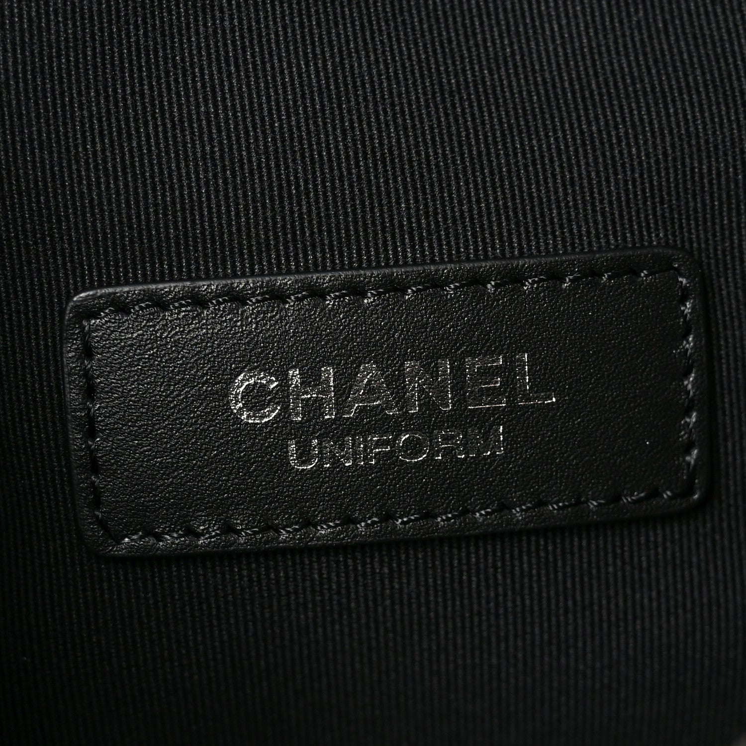 Chanel Calfskin Quilted Waist Belt Bag Black 6 of 11