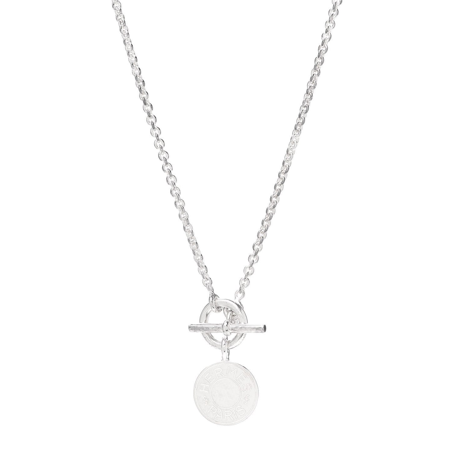Sterling Silver Amulettes H Confettis Pendant Necklace
