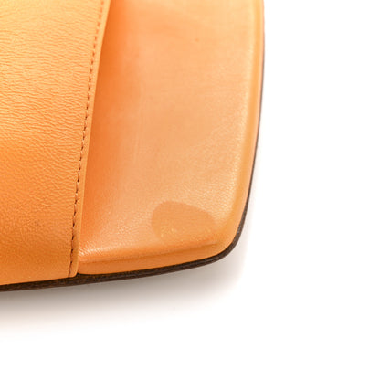 Bottega Veneta Lambskin Stretch 90mm Mule Sandals 39 Tangerine 12 of 12