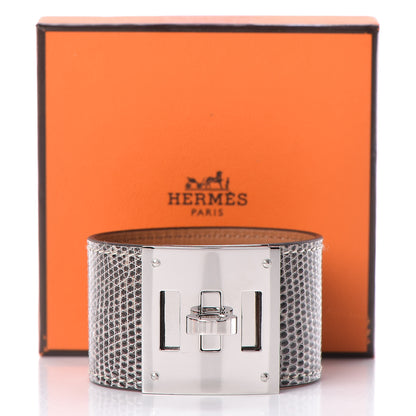 Hermes Lizard Kelly Dog Cuff T2 Ombre 6 of 6