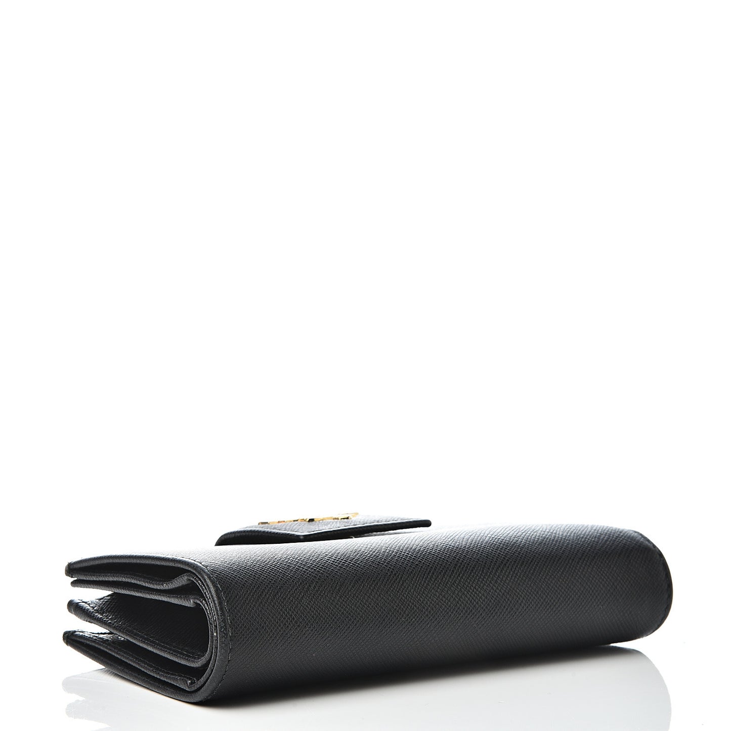 Saffiano Metal Medium Wallet Black
