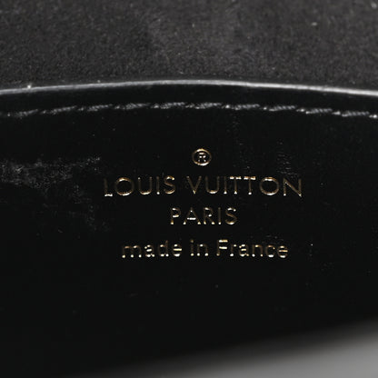 Louis Vuitton Calfskin Monogram Braided Twist Shoulder Bag MM Black 7 of 10