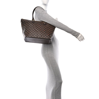 Louis Vuitton Damier Ebene Saleya MM 2 of 11