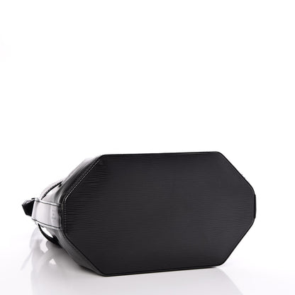 Louis Vuitton Epi Sac D'Epaule Black 4 of 10
