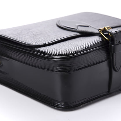 Louis Vuitton Epi Cartouchiere 22 Black 6 of 9