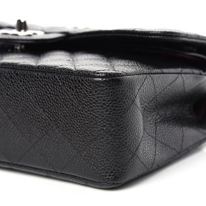 Chanel Caviar Quilted Small Double Flap Black 9 of 11