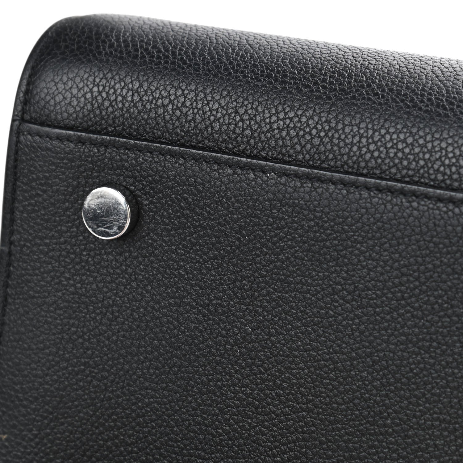 Saint Laurent Grained Calfskin Small Sac De Jour Black 7 of 8
