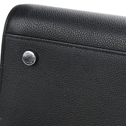 Saint Laurent Grained Calfskin Small Sac De Jour Black 7 of 8