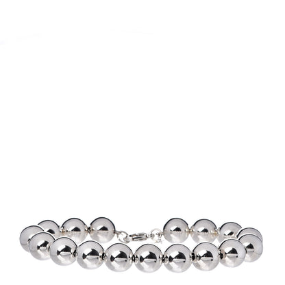 Tiffany Sterling Silver 10mm HardWear Ball Bracelet 1 of 4