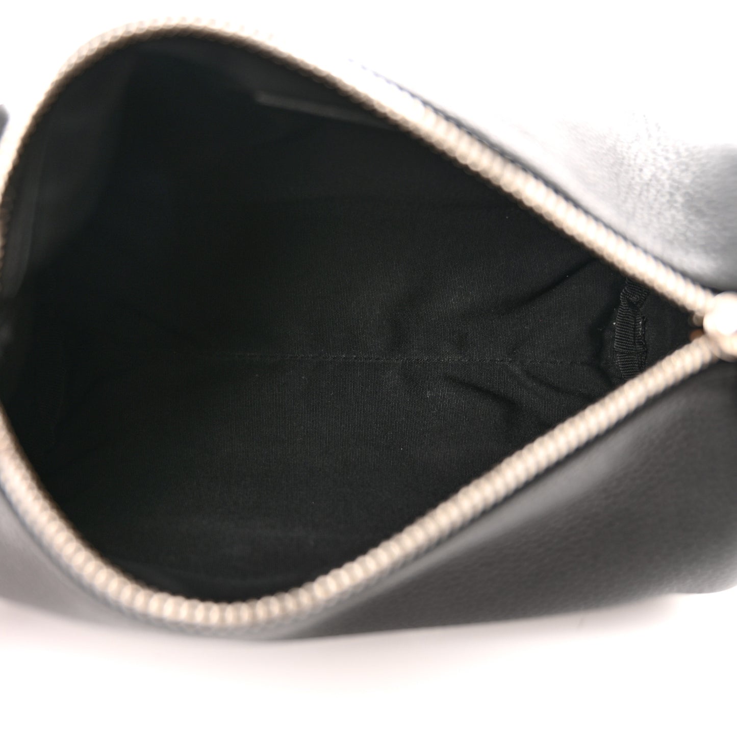 HOMME Grained Calfskin Mens Roller Pouch Black