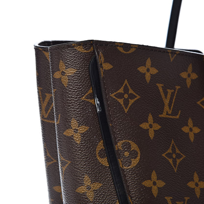 Louis Vuitton Calfskin Monogram Kimono Tote Black 8 of 11
