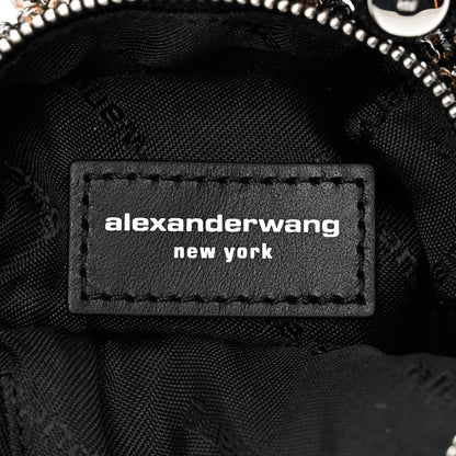 Alexander Wang Crystal Mesh Tiger Beiress Wristlet Black Multicolor 6 of 8