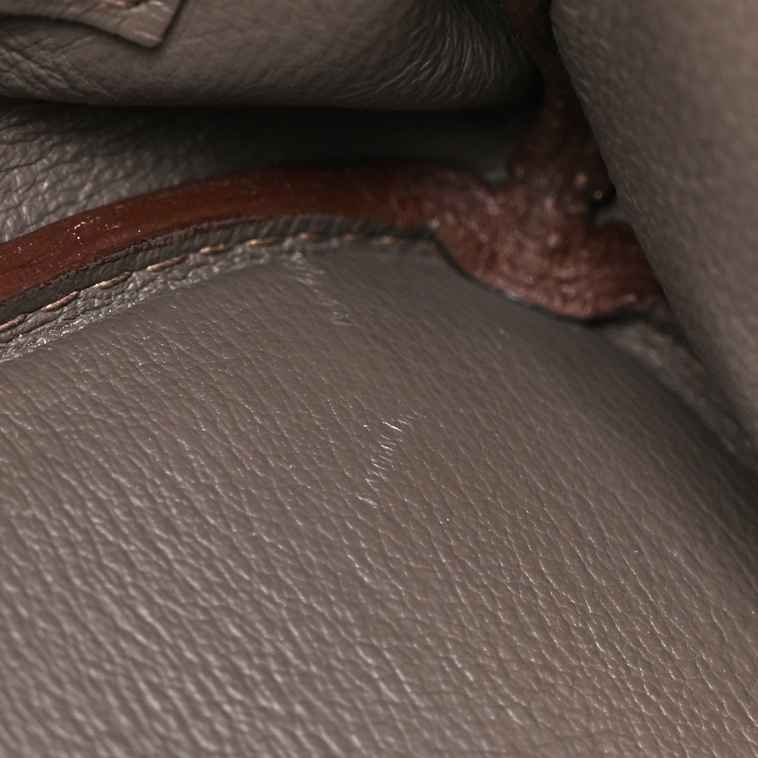 Hermes Togo Birkin 35 Etain 18 of 19
